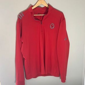 Adidas 3/4 zip Bethpage Black pullover